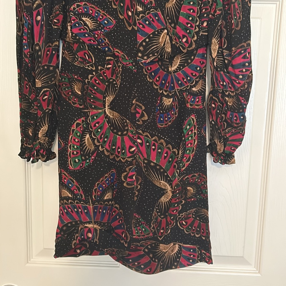 Farm Rio Butterfly Sky Mini Dress - Picture 11 of 14